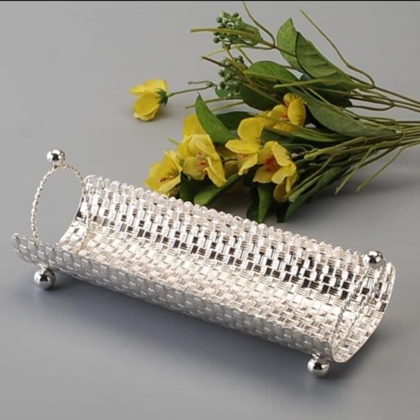 german silver napkin holder for return gifts for wedding
