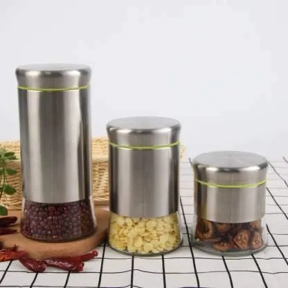41ma8ZK4q-L (1) Kitchen Glass Canister Set
