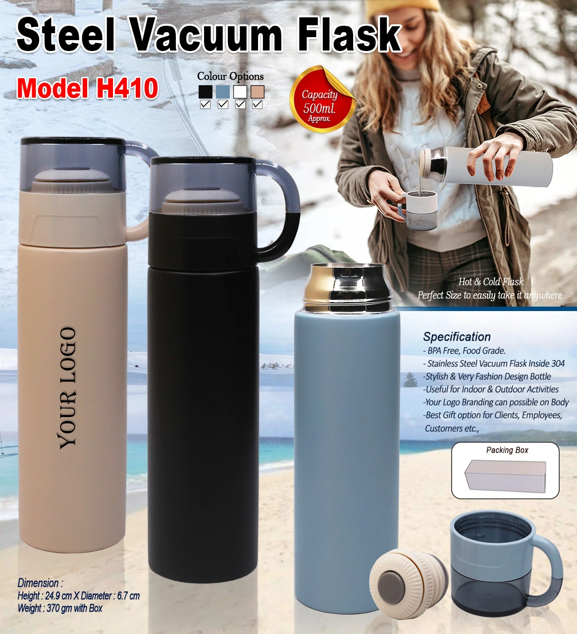 H410-500mljpg Steel Vacuum Flask