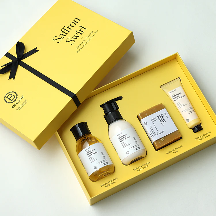 Saffron Swirl Gifting Set
