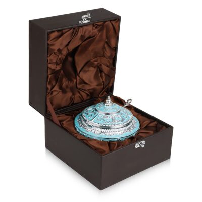 Enamel German Silver Sugar Candy for Occassion Return Gifting.